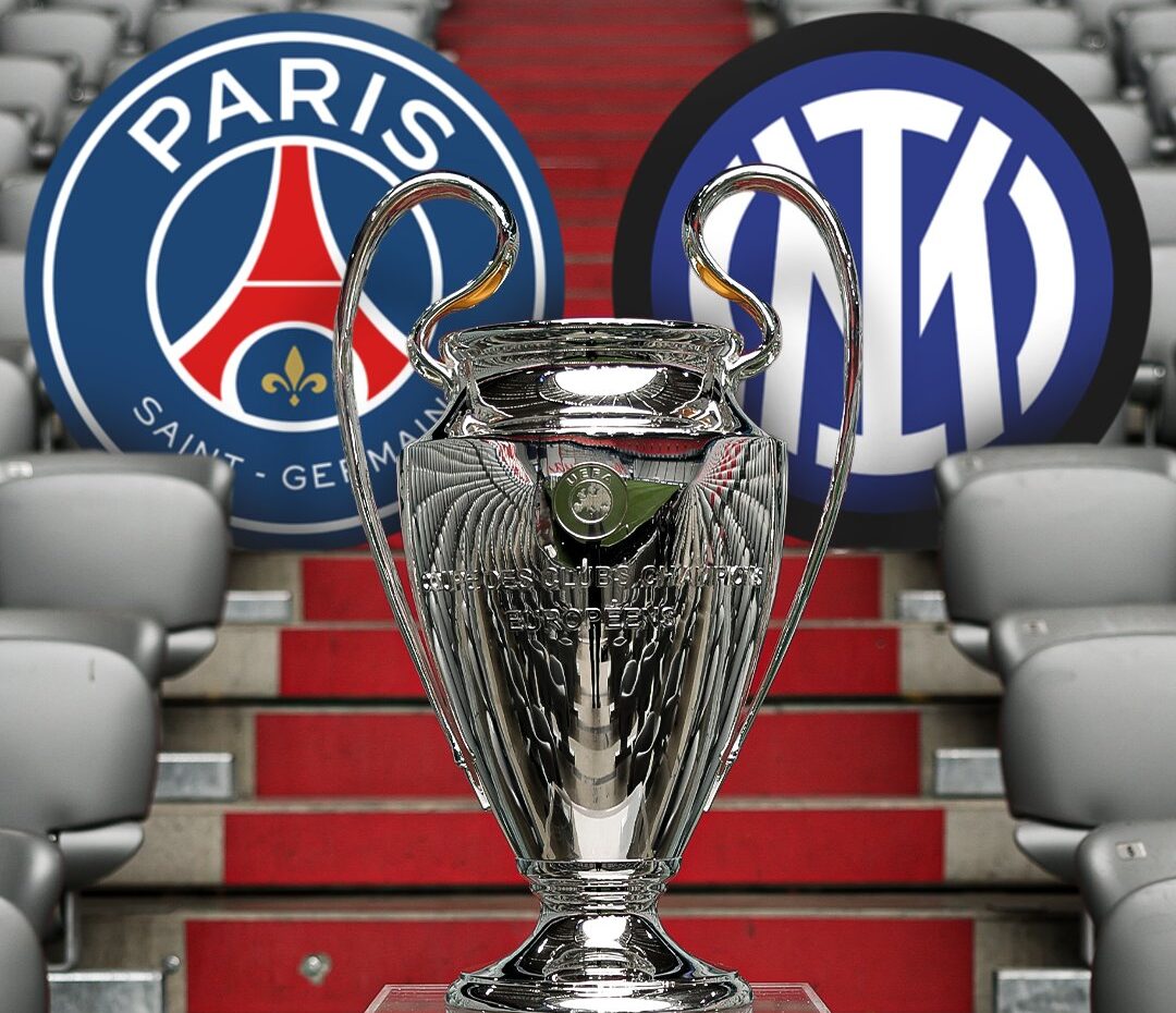Final da Champions será decidida por PSG e Internazionale
