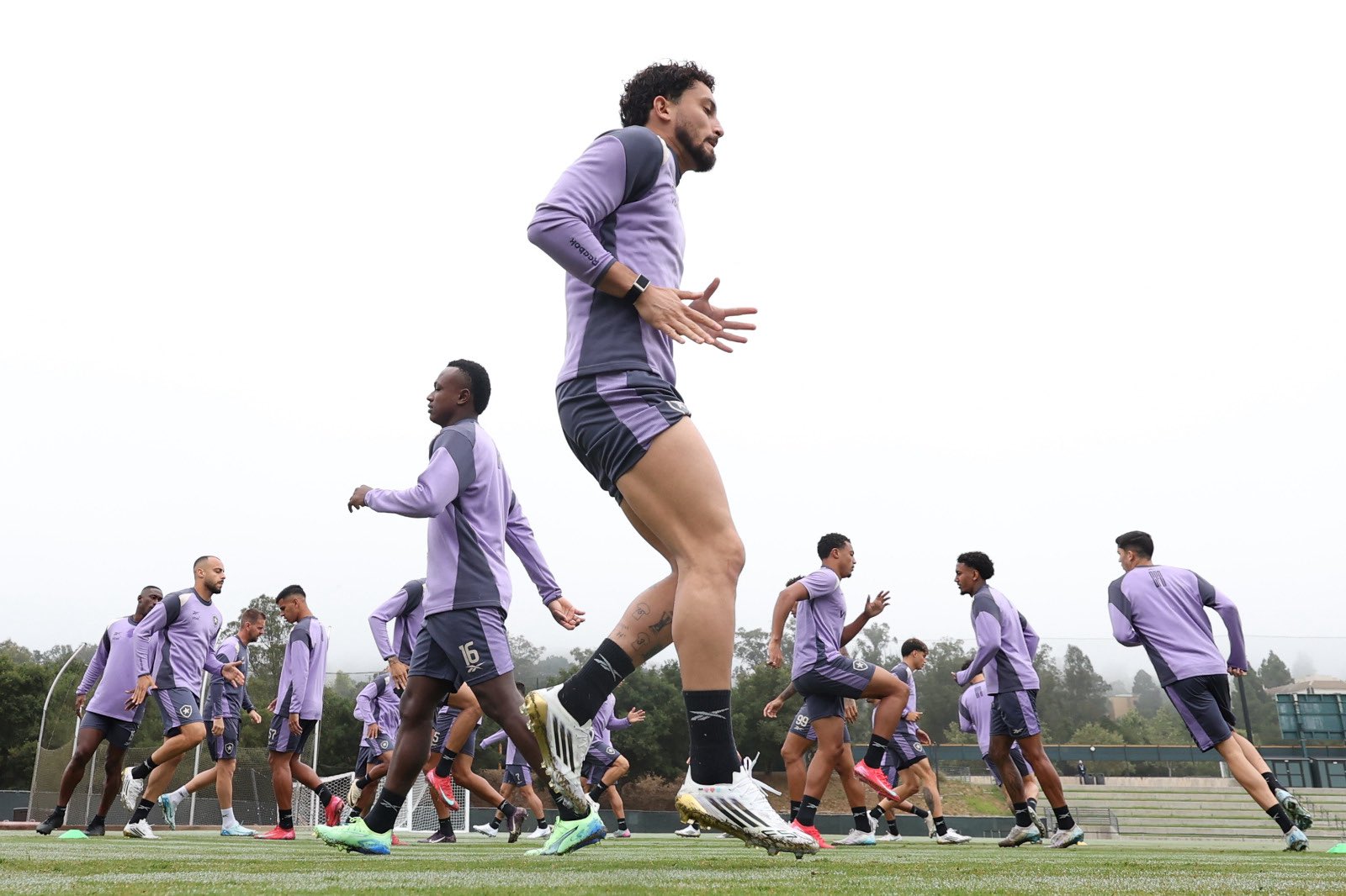 Botafogo em treino para o Mundial
