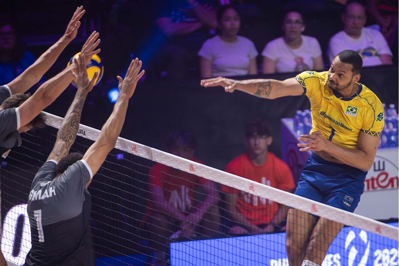 Brasil vence na VNL