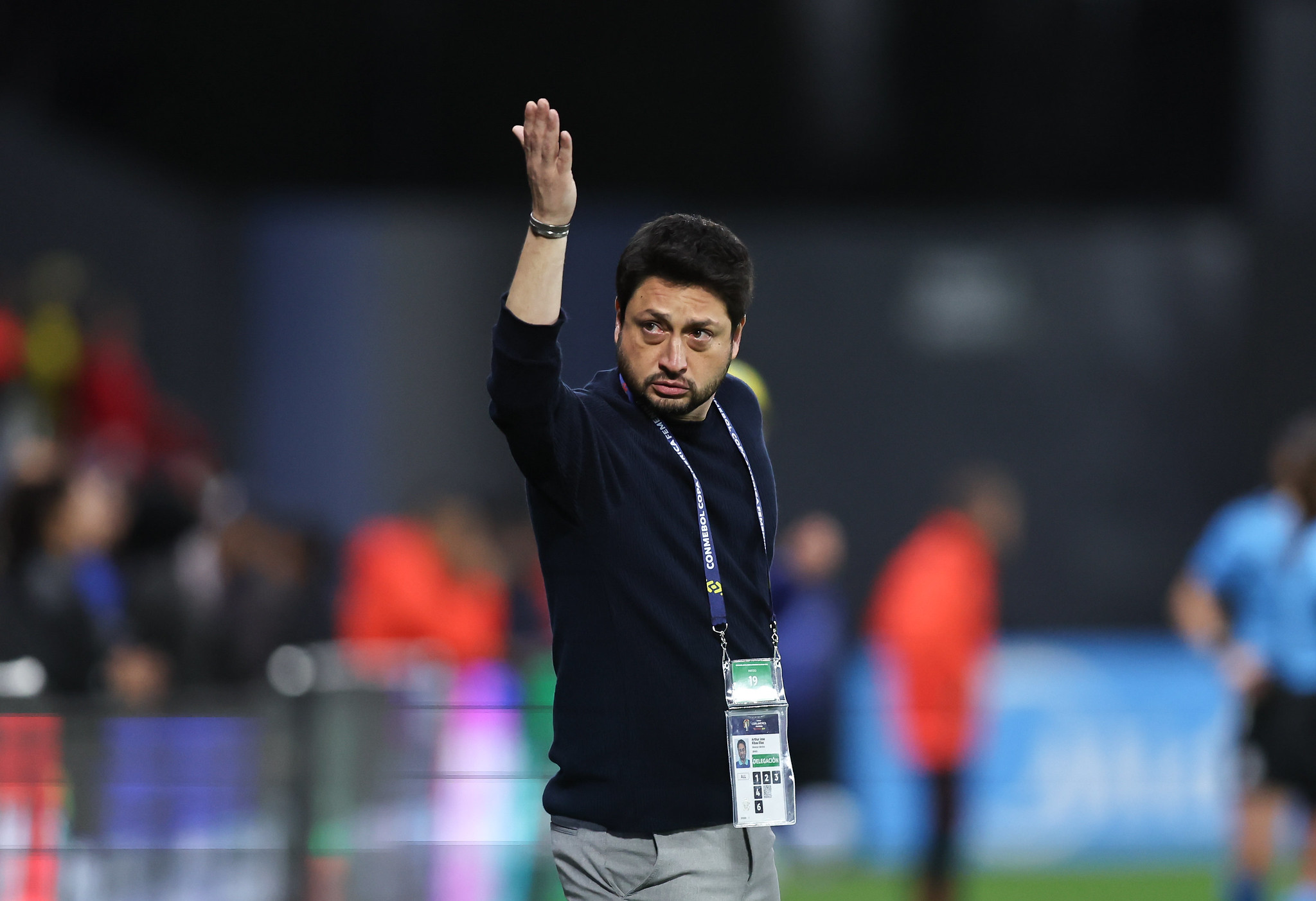 “Não tinha caráter de concussão”, diz Arthur Elias sobre pancada em Yaya na Copa América