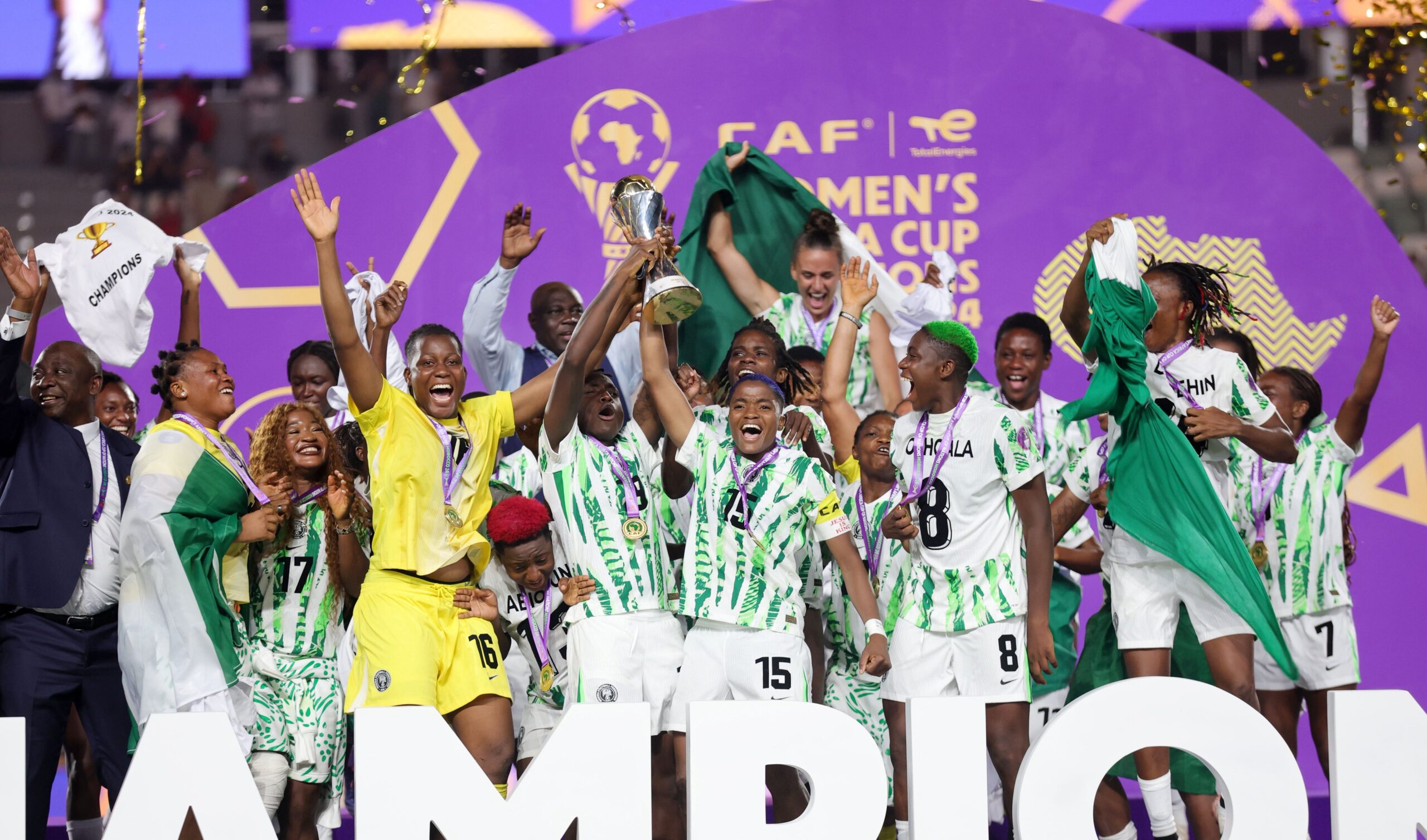 Nigéria vira sobre o Marrocos e conquista seu 10º título da Copa Africana de Nações Feminina