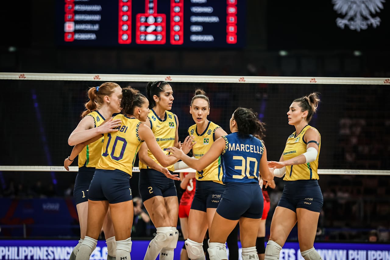 Brasil vence o Japão no tie-break e vai à final da VNL