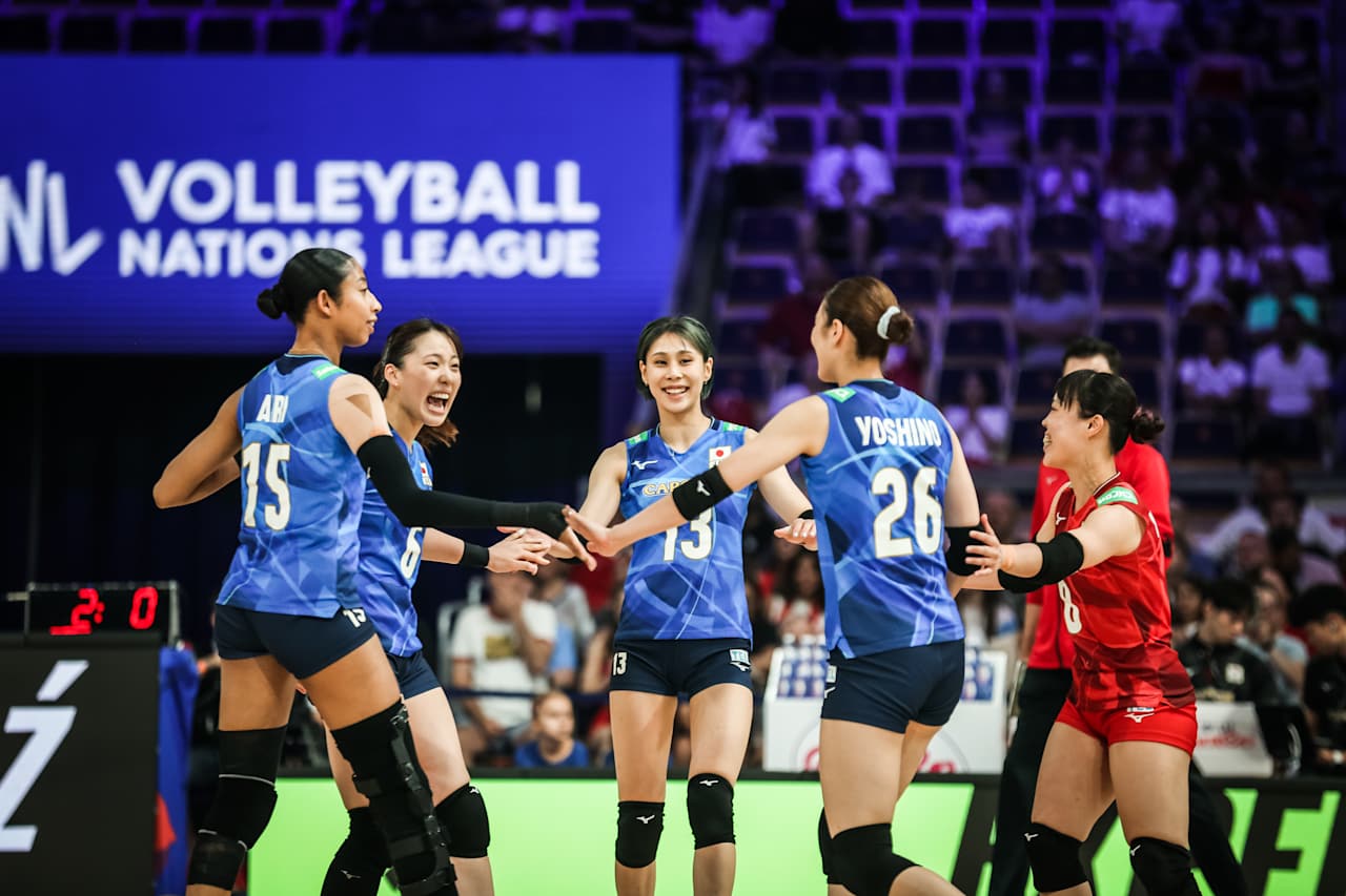 Japão supera Turquia em jogo emocionante e garante vaga na semifinal da VNL