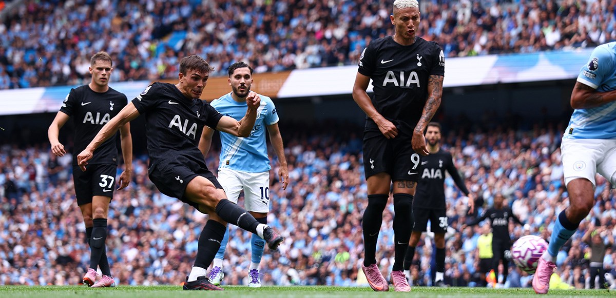 Richarlison brilha em vitória do Tottenham sobre o Manchester City