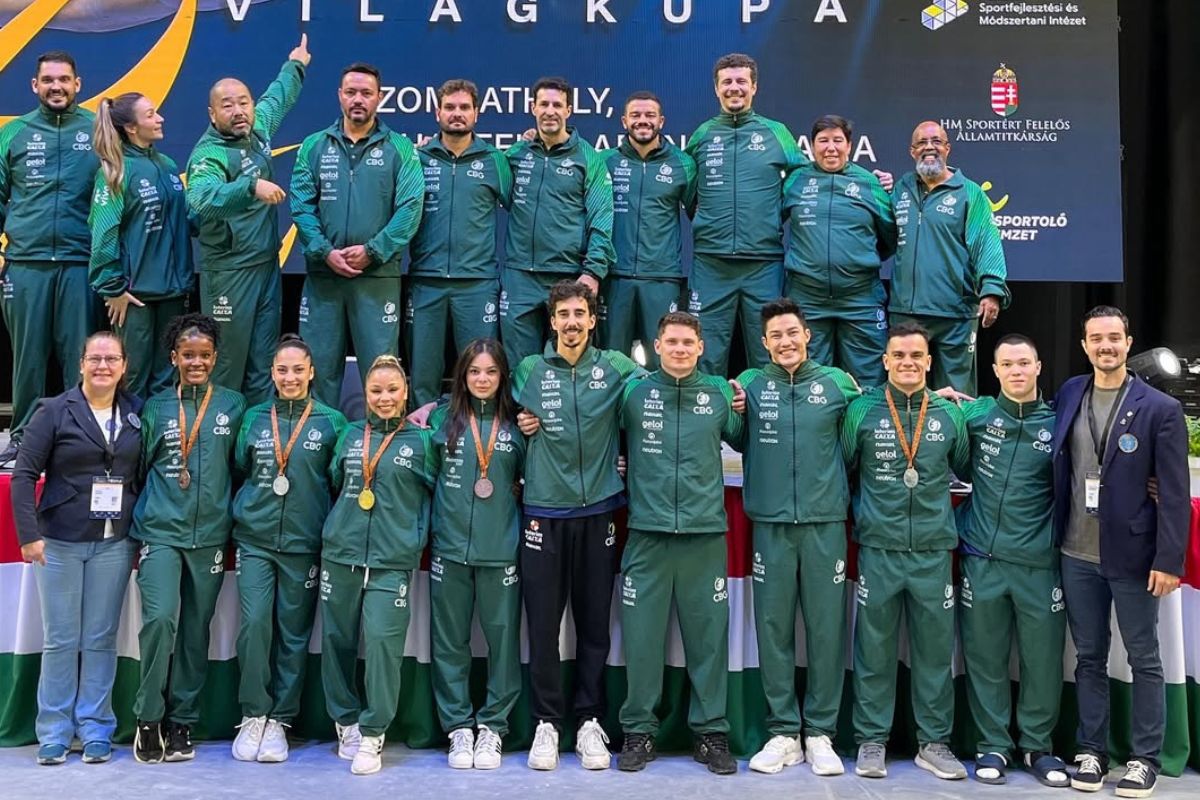 Ginástica brasileira faz história com pódios na Hungria e na Bulgária e soma cinco medalhas