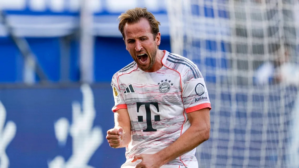 Com hat-trick de Kane, Bayern goleia o Hoffenheim e segue 100% na Bundesliga