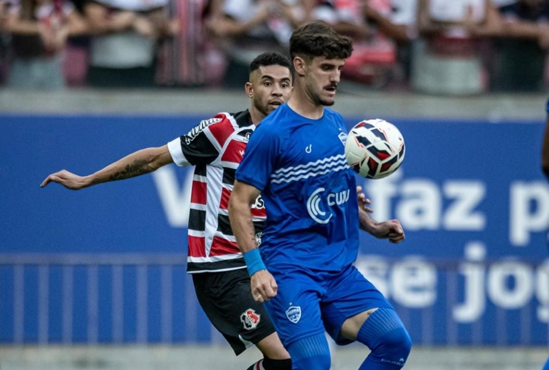 Santa Cruz perde de virada para o Barra-SC e terá de buscar reação em Itajaí