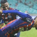 Bahia sai vencedor do duelo atrasado contra o Internacional, em Salvador. (Rafael Rodrigues/EC Bahia)