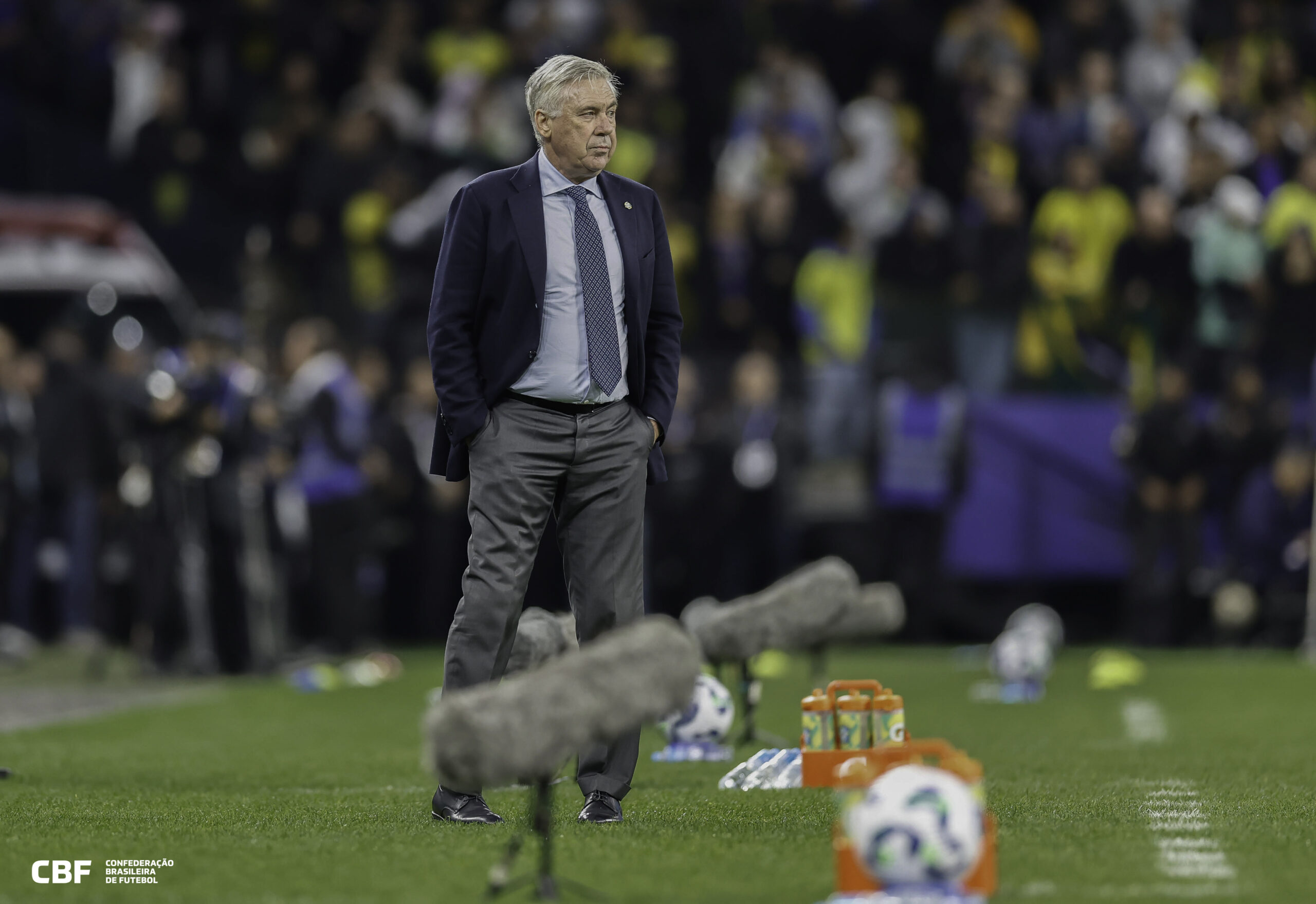 Ancelotti vê derrota do Brasil como alerta e pede evolução para a Copa de 2026