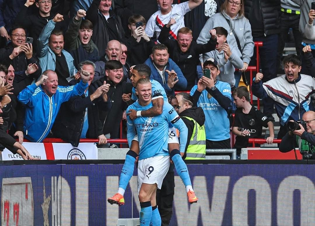 Com gol solitário de Haaland, Manchester City vence Brentford e sobe na tabela da PL