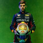 Verstappen apresenta capacete especial para o GP de São Paulo com homenagem ao Brasil
