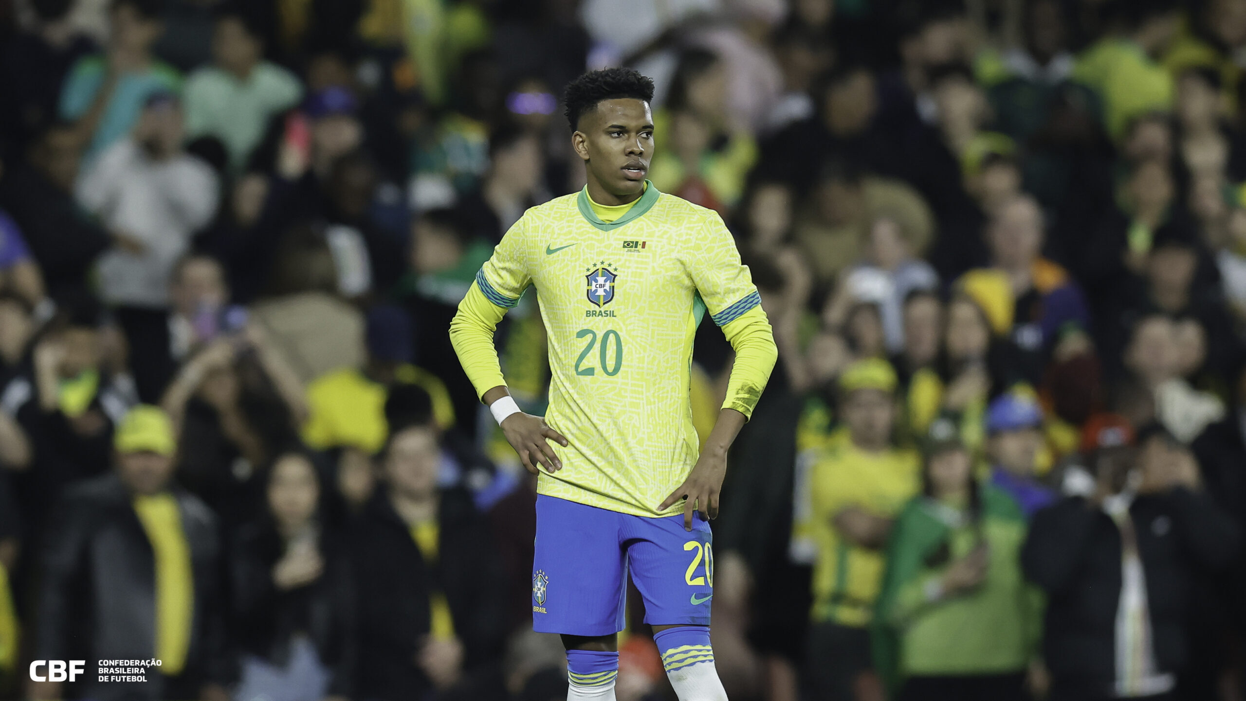 Estêvão vive auge com a Seleção e diz viver “a melhor fase da carreira”