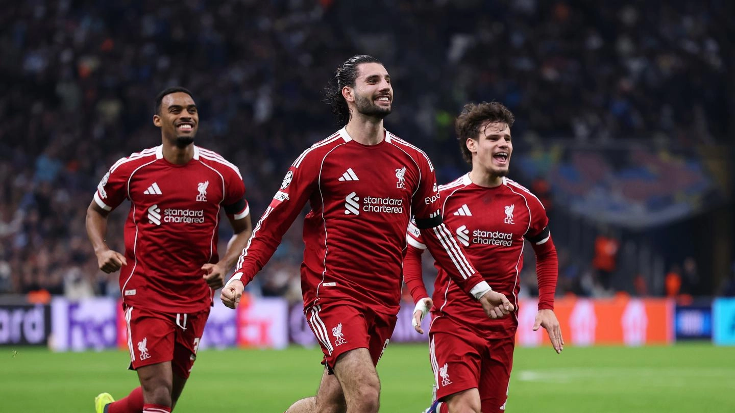 Liverpool vence Marseille no Velódrome e sobe na tabela da Champions