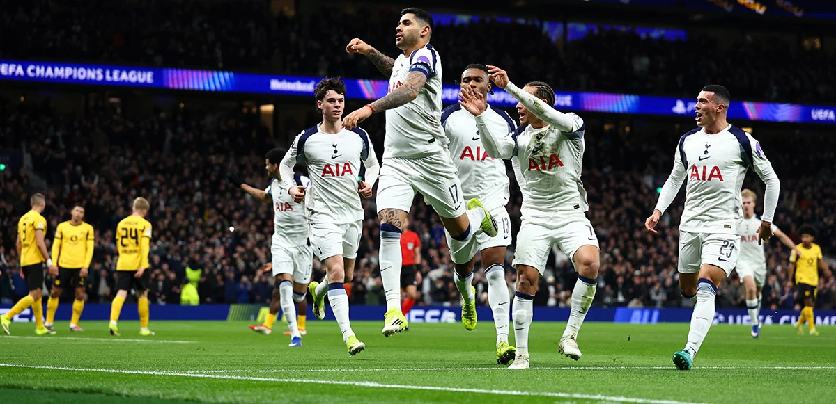Tottenham vence Dortmund e amplia série invicta em casa