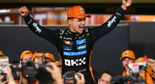 Lando Norris recebe indicação no Prêmio Laureus 2026; McLaren também é indicada