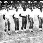 Brasil cai de cabeça erguida após eliminação para a Itália na Copa do Mundo de 1938.