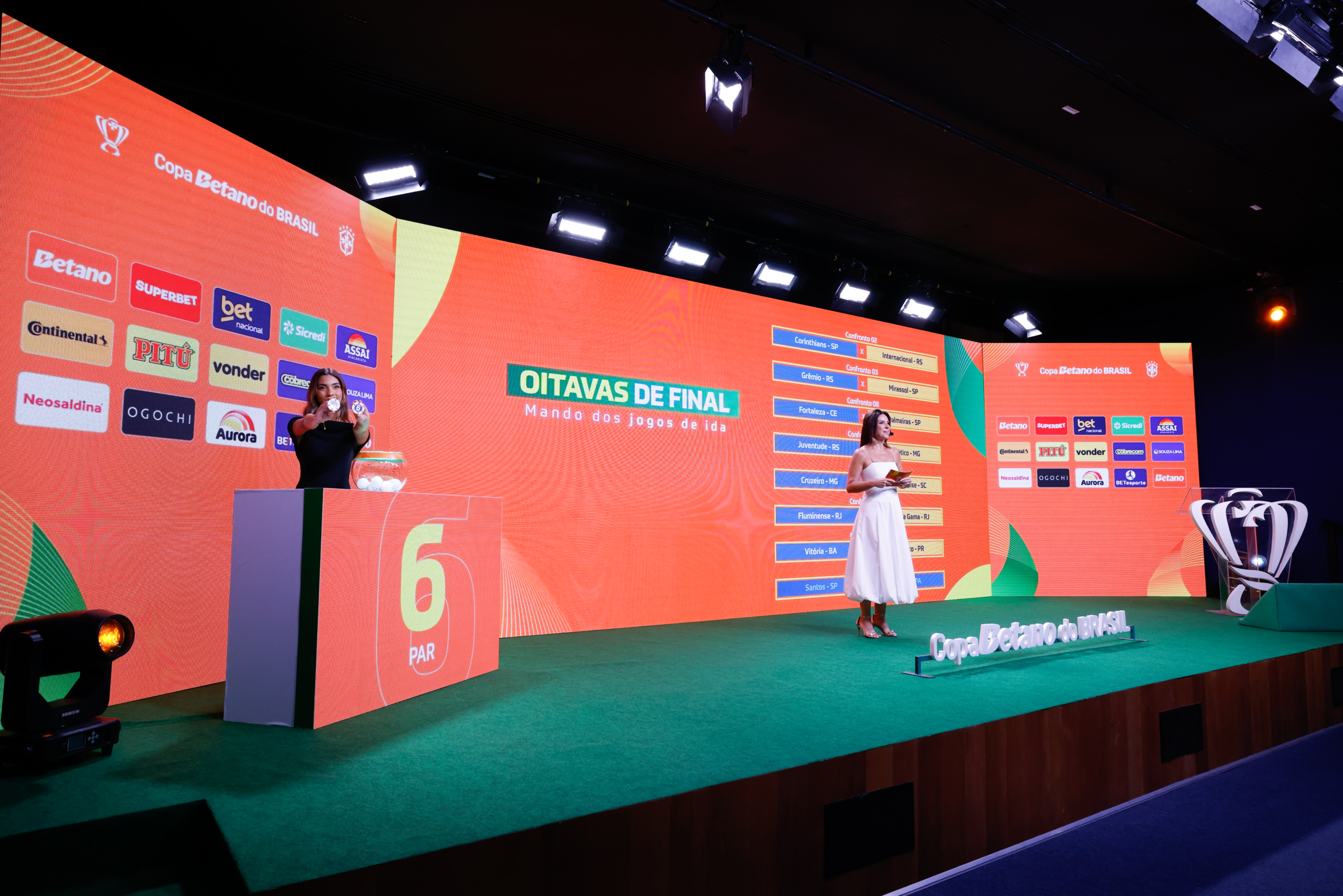 Sorteio das oitavas de final da Copa do Brasil foi realizado na CBF (Luciana Vermell/CBF)