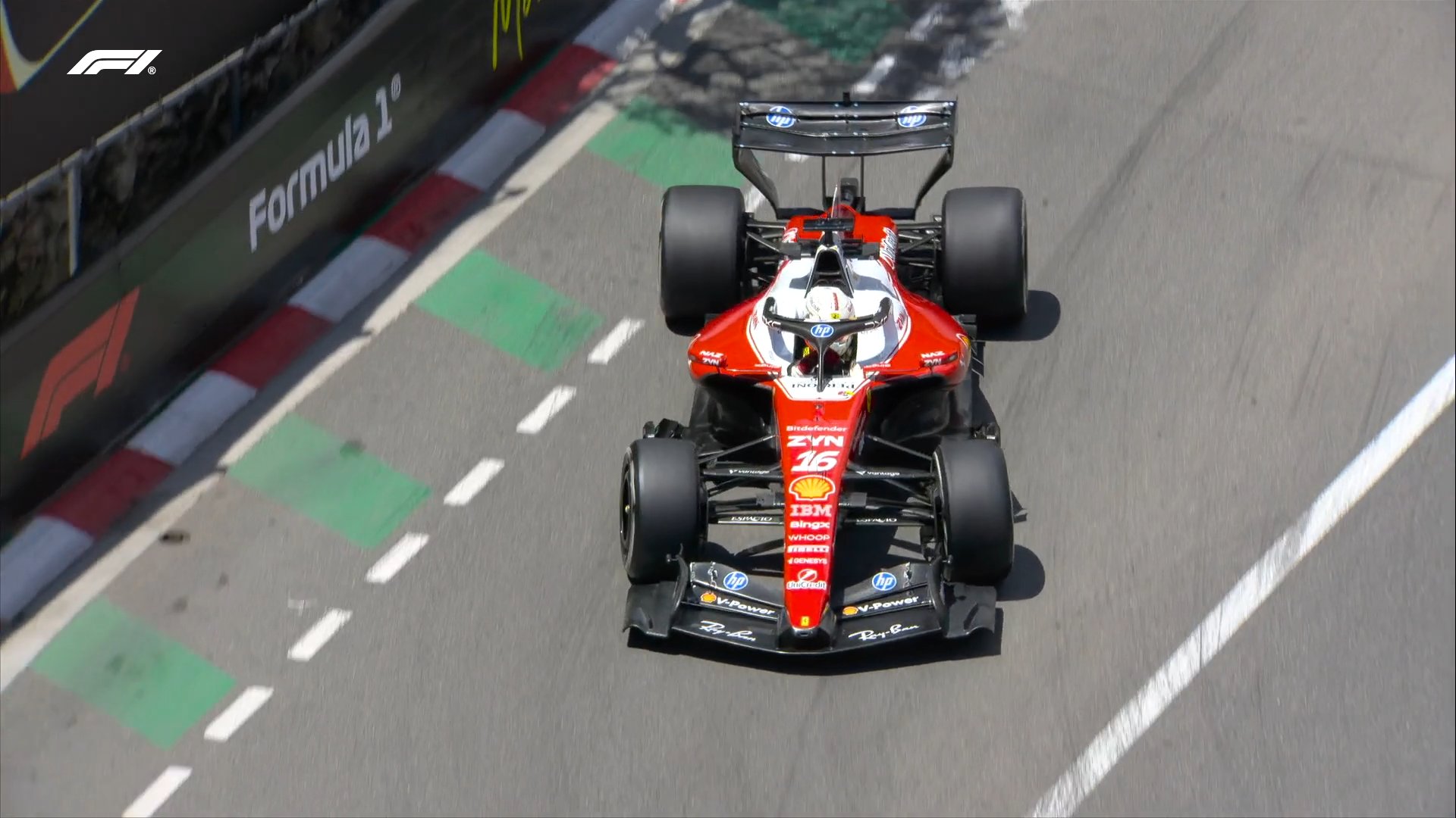 Charles Leclerc é o mais rápido do treino livre 1 da Fórmula 1