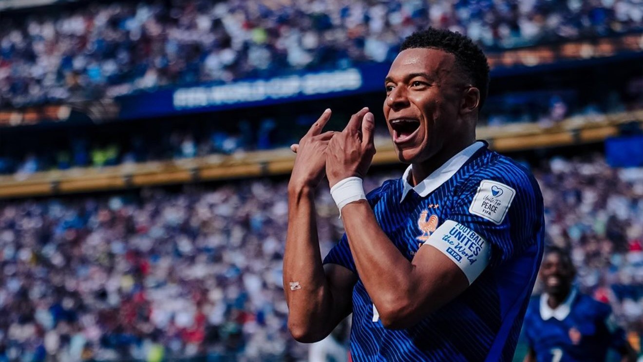 Kylian Mbappé, autor de dois gols da França contra Senegal pela primeira rodada da Copa do Mundo (Divulgação/Federação Francesa de Futebol)