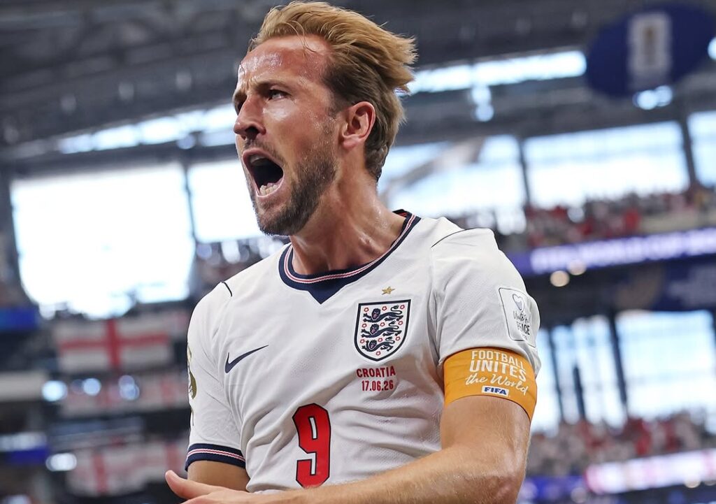 Harry Kane bate recorde na estreia da Inglaterra na Copa do Mundo (Foto: Divulgação / Inglaterra )