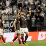 Hulk comemorando o segundo gol na partida. Foto/Fluminense