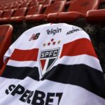 Camisa do São Paulo na arquibancada. Foto/ São Paulo FC