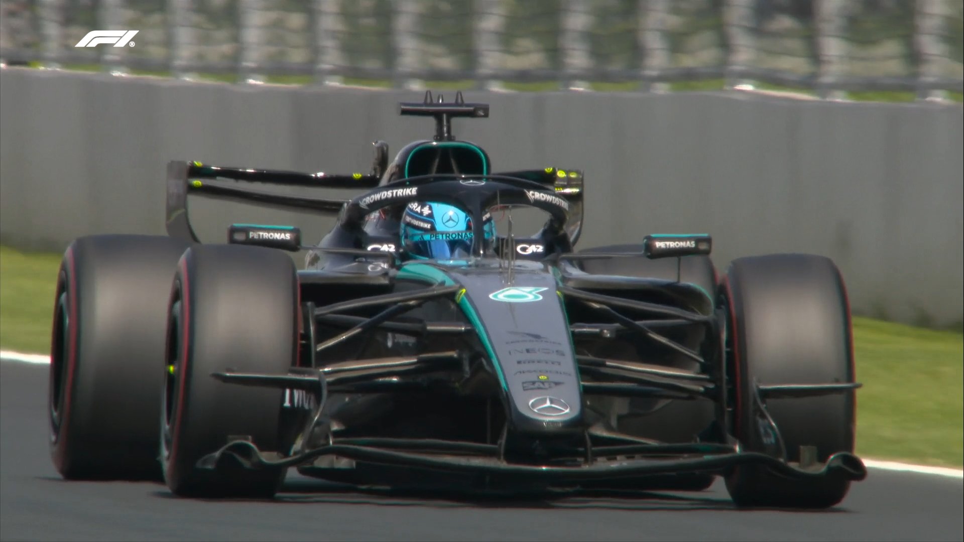 George Russell lidera treino livre 3 do GP da Itália; Bortoleto é 13º