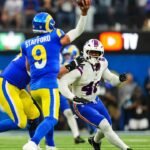 Rams e Bills duelando na temporada passada. Foto: Buffalo Bills